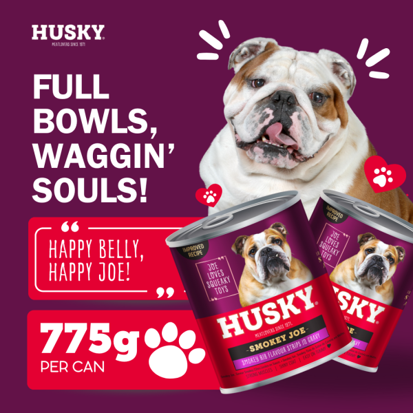 Husky Chunky Smokey Joe Rib Wet Dog Food 775gm x 6 - Image 3
