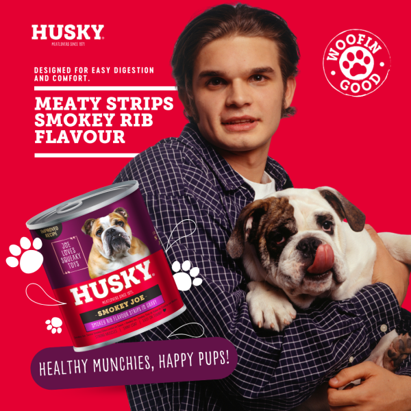 Husky Chunky Smokey Joe Rib Wet Dog Food 775gm x 6 - Image 5