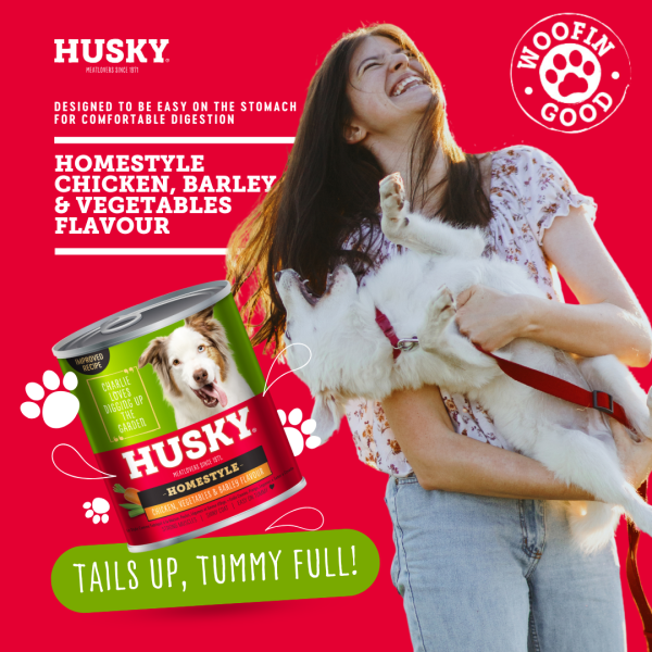 Husky Homestyle Chicken & Veg Wet Dog Food 775gm x 6 - Image 5