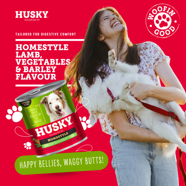 Husky Homestyle Lamb Pasta Wet Dog Food 775gm x 6 - Image 5