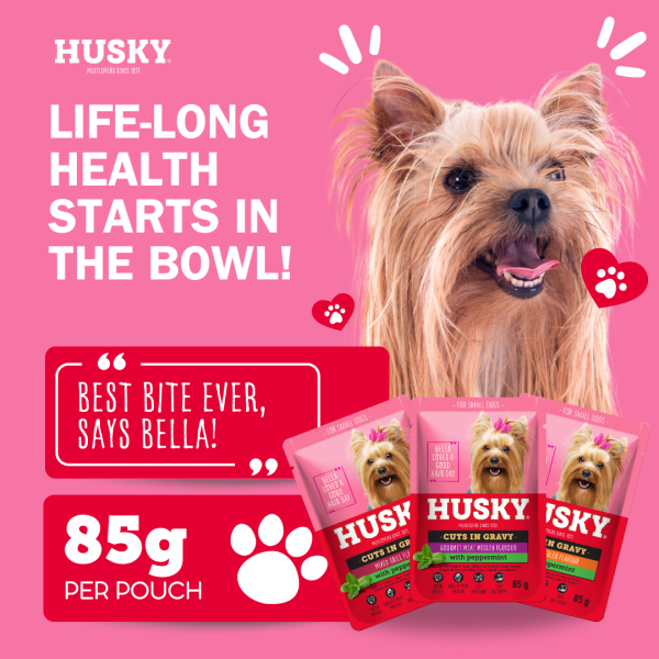 Husky Cuts in Gravy Gourmet Favourites MP 12X85g - Image 3