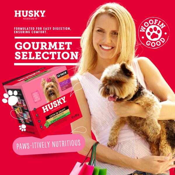 Husky Cuts in Gravy Gourmet Favourites MP 12X85g - Image 5