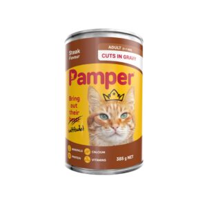 PAMPER CUTS IN GRAVY STEAK 385G